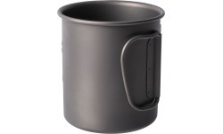 Puodelis BasicNature Titanium Beaker, 375ml