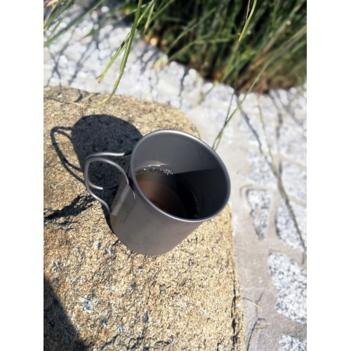 Mug BasicNature Titanium Beaker, 375ml