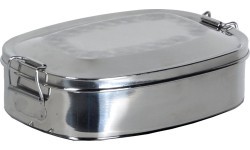 Priešpiečių dėžutė BasicNature, 0,45 l