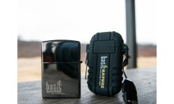 Elektrinis lankinis žiebtuvėlis BasicNature Arc USB Polished