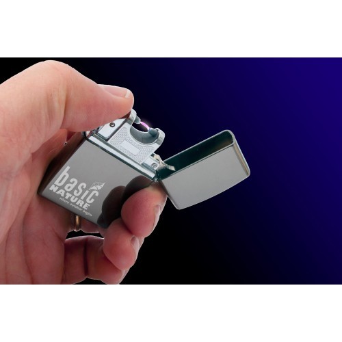 Elektrinis lankinis žiebtuvėlis BasicNature Arc USB Polished