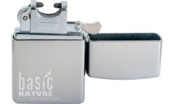 Электроимпульсная зажигалка BasicNature Arc USB Polished
