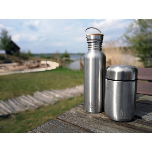 Maisto termosas BasicNature, 0,4 l, nerūdijantis plienas