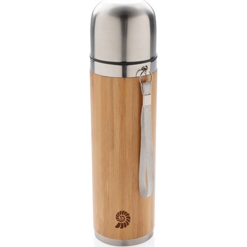 Origin Outdoors Vacuum Bamboo termosas, 0,5 l, nerūdijantis plienas