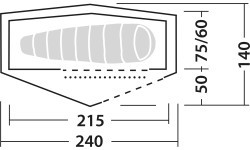 Tent Robens Starlight, 1 Person