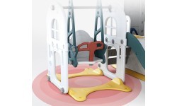 Детская горка с качелями inSPORTline Housino