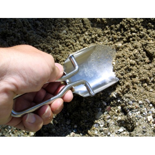 BasicNature Folding Shovel Stainless Steel