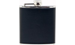 BasicNature Hip flask 'Leather'