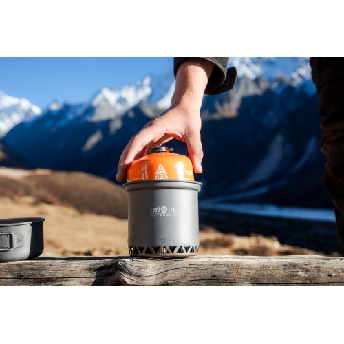 Origin Outdoors Biwak puodų rinkinys „Radiator“