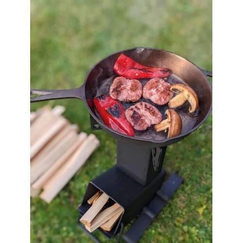 Keptuvė Origin Outdoors Fire Skillet Polished