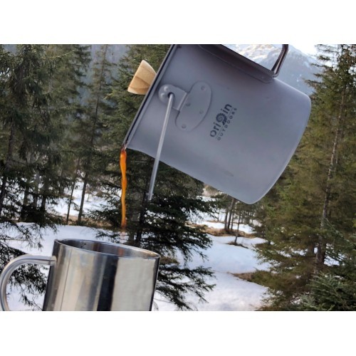 Френч-пресс Origin Outdoors 3 в 1 «Titanium»
