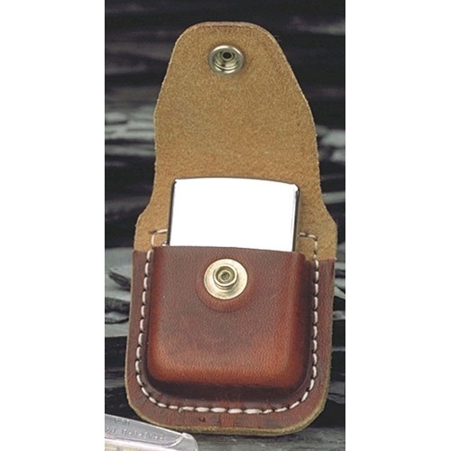 Zippo benzininis žiebtuvėlis su odiniu dėklu