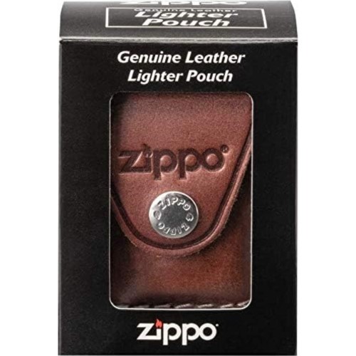 Zippo benzininis žiebtuvėlis su odiniu dėklu