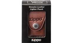 Zippo fuel lighter leather etui