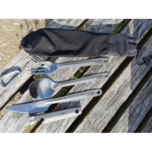 Origin Outdoors German Army Cutlery 'Titanium'