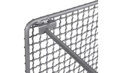 Origin Outdoors sulankstomos grotelės „Titanium"