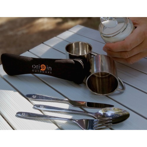 Origin Outdoors stalo įrankių rinkinys Biwak 'Dinner'