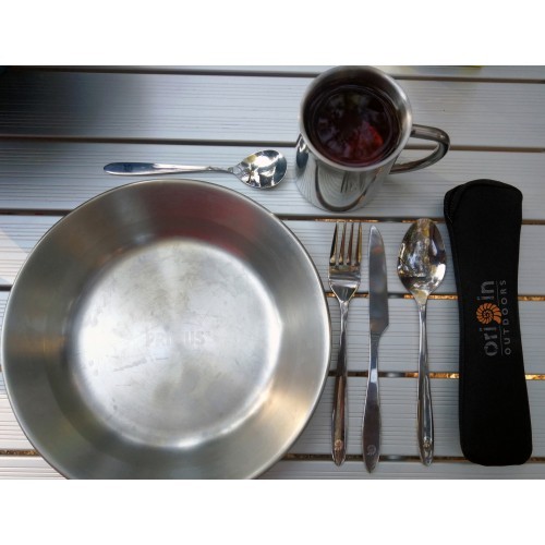 Origin Outdoors stalo įrankių rinkinys Biwak 'Dinner'