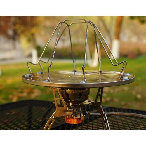 Origin Outdoors Camp Stove Toaster 'Stainless Steel'