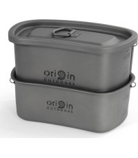 Origin Outdoors Camping Pot Set 'Titanium'