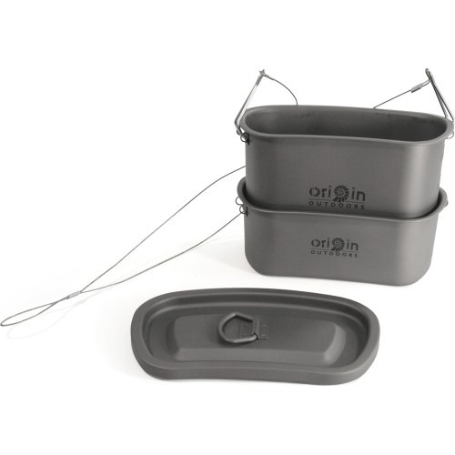 Origin Outdoors Camping Pot Set 'Titanium'