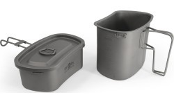 Origin Outdoors Camping Pot Set 'Titanium'