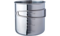 BasicNature Stainless steel mug 'Space Safer'