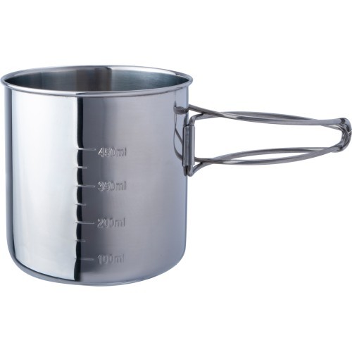 BasicNature Stainless steel mug 'Space Safer'