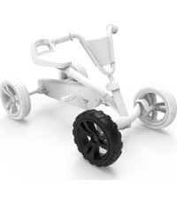 Wheel 9x2 Cross - Black/Black Front Right