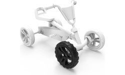 Wheel 9x2 Cross - Black/Black Front Right