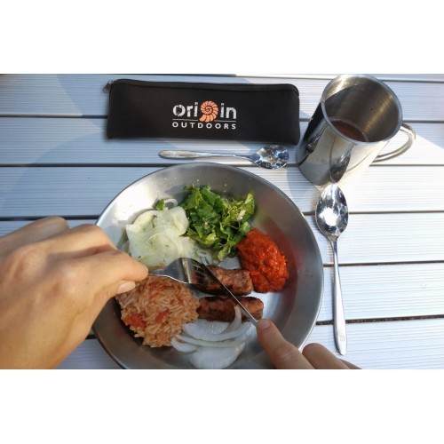 Origin Outdoors stalo įrankių rinkinys Biwak 'Dinner'