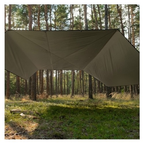 TigerWood termo tentas 4,5 x 4,5 m, juodas