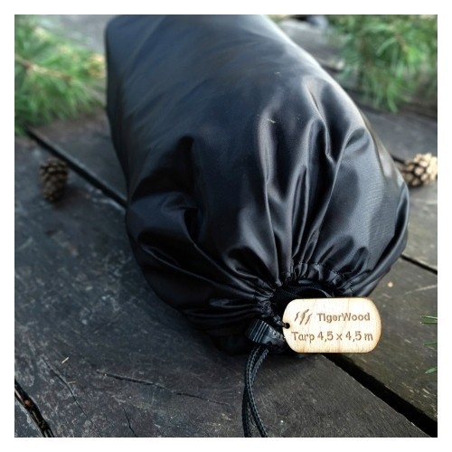 TigerWood thermo tarp 4.5m x 4.5m black