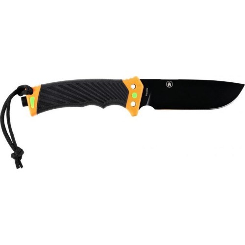 Ganzo G8012V2-OR fixed blade knife flintlock
