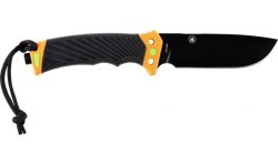Ganzo G8012V2-OR fixed blade knife flintlock