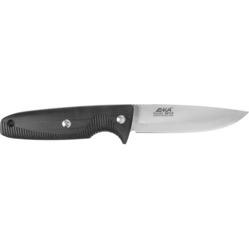 Fixed blade knife Eka Nordic W12 black