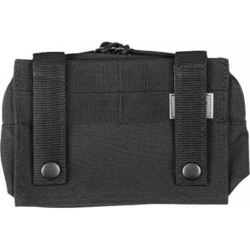 BLACK MOLLE BELT POUCH SMALL