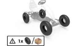 Tire 4.00-6 radiall