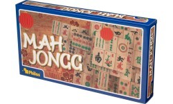 Philos Mahjong su arabiškais skaičiais, medinis