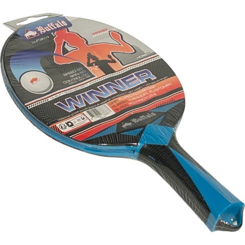 Buffalo Winner outdoor table tennis bat blue