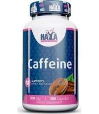 Haya Labs Caffeine (kofeinas) 100 kaps.