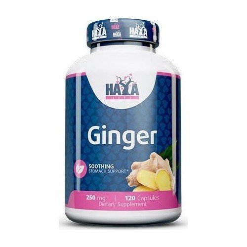 Haya Labs Ginger (имбирь), 120 капс.