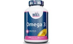 Haya Labs Omega 3 100 kaps. (Žuvų taukai)