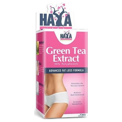 Haya Labs Green Tea Extract (экстракт зелёного чая) 60 капс.