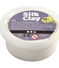 Silk Clay - white, 40 g