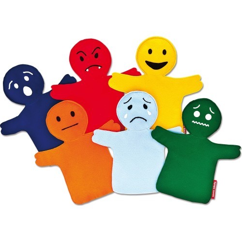 Edukacinės rankinės lėlės – Emocijos