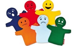 Edukacinės rankinės lėlės – Emocijos