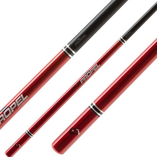 Бильярдный кий Cuetec Jump Cynergy Propel, красный, быстросъёмный