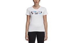 Adidas Palaidinė AOP Pack Tee II White DV3024