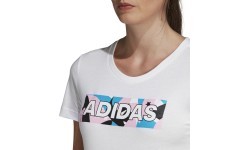 Блузка Adidas AOP Pack Tee II White DV3024